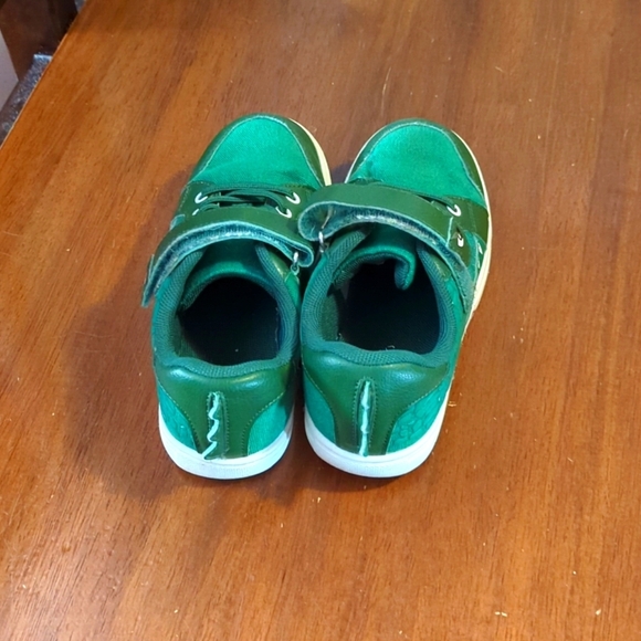 Green Alligator Sneakers Little Boys Size 13 Adjustable Straps - Picture 4 of 10
